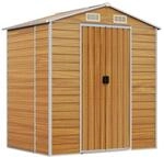 vidaXL Gartenhaus braun B/H/T: ca. 191x198x130 cm