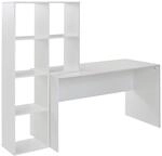 Schreibtisch wei&szlig; B/H/T: ca. 170x143,5x59 cm