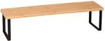 Kesper K&uuml;chenregal natur Bambus B/H/L: ca. 55x15x13,5 cm
