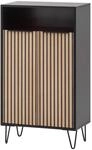 Schuhschrank Hank schwarz matt B/H/T: ca. 60,2x107,9x33,05 cm