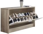 Schuhbank Eiche Sonoma Nachbildung B/H/T: ca. 80x47x24 cm