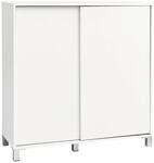 Schuhschrank wei&szlig; B/H/T: ca. 100x108x37,5 cm