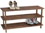 Kesper Schuhregal natur Holz B/H/L: ca. 26x52x54 cm