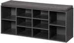Kesper Schuhregal grau Spanplatte B/H/T: ca. 103,5x48x29,5 cm