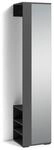 Hochschrank BEN anthrazit Spiegel B/H/T: ca. 40x184x35 cm