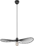 Reality Pendelleuchte R31451032 Chapeau schwarz Metall H/D: ca. 150x60 cm E27 1