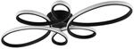 Trio LED-Deckenleuchte Fly mattschwarz Metall B/H/L: ca. 7,5x45,5x83 cm