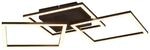 Reality LED-Deckenleuchte Trail schwarz Metall B/H/T: ca. 74x7x35 cm 1 Brennstellen
