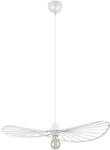 Reality Pendelleuchte R31451031 Chapeau wei&szlig; Metall H/D: ca. 150x60 cm E27 1