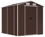 vidaXL Gartenhaus braun B/H/T: ca. 191x198x215 cm