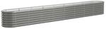 Hochbeet grau Stahl B/H/L: ca. 332x36x332 cm