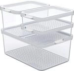 Rotho K&uuml;hlschrank Organizer CAUMA wei&szlig; B/H/L: ca. 20x22,5x28,5 cm
