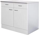Unterschrank Wito wei&szlig; B/H/T: ca. 100x85x60 cm