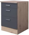 Auszugsschrank Morena grau matt B/H/T: ca. 60x85x60 cm