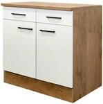 Unterschrank Avila Magnolie matt B/H/T: ca. 80x85x60 cm