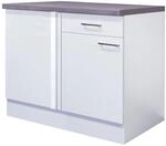Eckunterschrank Vita wei&szlig; matt B/H/T: ca. 110x86x60 cm