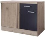 Eckunterschrank Elva anthrazit B/H/T: ca. 110x86x60 cm