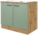 Sp&uuml;lenschrank Cara gr&uuml;n B/H/T: ca. 100x85x60 cm