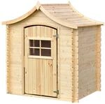Timbela Kinderspielhaus M550 natur B/H/L: ca. 146x152x112 cm