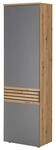 Garderobenschrank Milan Eiche Sonoma Nachbildung grau B/H/T: ca. 60x200x38 cm