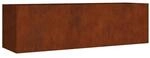 Hochbeet braun Stahl B/H/L: ca. 80x80x280 cm