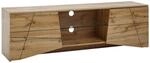 Lowboard Eiche Nachbildung glasklar B/H/T: ca. 160x50x40 cm