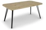 Tisch LIFE Eiche Artisan Nachbildung B/H/T: ca. 160x76x90 cm
