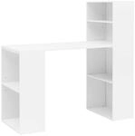 Schreibtisch wei&szlig; B/H/T: ca. 50x120x120 cm