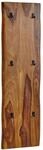 Wandgarderobe rosenholz Nachbildung B/H/T: ca. 40x140x7 cm