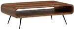 Wohnling Couchtisch braun B/H/T: ca. 55x30x90 cm