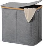 Kesper W&auml;schesammler grau Polyester B/H/T: ca. 54,5x50x33 cm