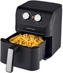 GOURMETmaxx Hei&szlig;luftfritteuse 14578 schwarz Kunststoff B/H/T: ca. 24x30x35 cm ca. 4