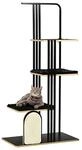 PawHut Kratzbaum schwarz Polypropylen B/H/L: ca. 48x85x170 cm