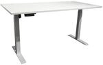 h&ouml;henverstellbarer Schreibtisch Ben 2 wei&szlig; B/H/T: ca. 160x74x77 cm