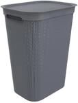 Rotho W&auml;schebox schwarz B/H/L: ca. 34x52,9x43,1 cm