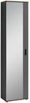 Hochschrank JAKOB schwarz schwarz B/H/T: ca. 49x196x30 cm