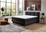 Boxspringbett Portage anthrazit Liegefl&auml;che B/L: ca. 180x200 cm