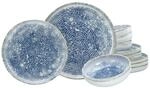 CreaTable Tafelservice Uno multicolor Steinzeug 12 tlg.