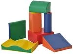 HOMCOM Kinder Softbausteine 7-tlg. B/H/L: ca. 40x60x11 cm