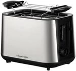 Russel Hobbs Toaster 27390-56 silber schwarz Edelstahl B/H/L: ca. 17,4x22,6x29,3 cm