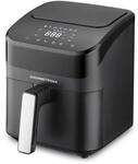 GOURMETmaxx Hei&szlig;luftfritteuse schwarz Metall B/H/L: ca. 24x28,6x34,9 cm ca. 4 l