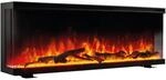 KAMINIO Elektrischer-Kamin LEA schwarz Metall B/H/T: ca. 91,9x43x20 cm ca. 1800 W