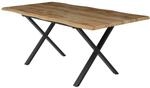 Esstisch Eiche Wild Nachbildung B/H/T: ca. 140x76x90 cm