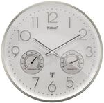 Mebus Wanduhr wei&szlig; D: ca. 30 cm