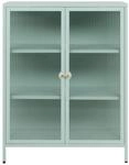 Vitrine Milton mint B/H/T: ca. 80x102x40 cm