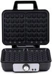 alpina Waffelautomat schwarz Alu B/H/L: ca. 24x10x24 cm