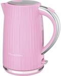 Russell Hobbs Wasserkocher 25206016002 rosa Edelstahl B/H/L: ca. 15,6x25,2x22,5...