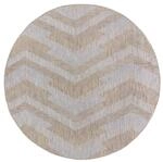 Sanat Outdoorteppich MELISSA braun B/L: ca. 120x120 cm