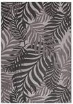 Sanat Outdoorteppich FLORAL grau B/L: ca. 80x200 cm