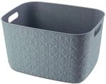 Curver Aufbewahrungskorb Softex blau B/H/L: ca. 29x22x38 cm